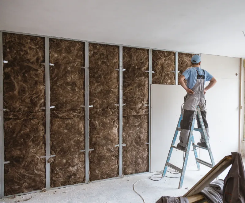 Travaux d’isolation sous dalle réalisés dans une maison ancienne à Avignon, solution pour un sol plus chaud et un confort accru